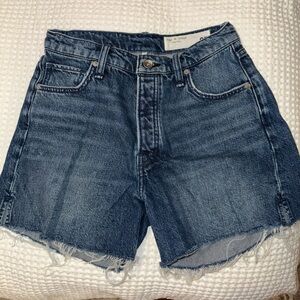Rag & Bone Indigo Denim Shorts